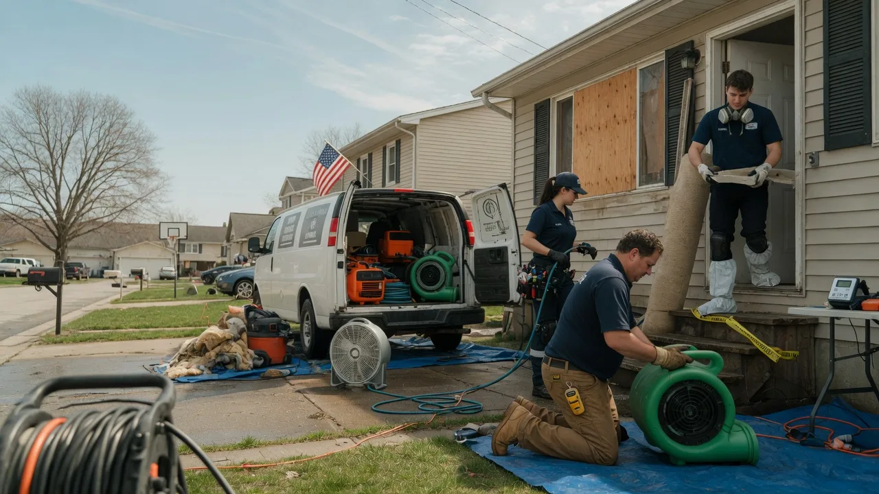 Water Damage Restoration in Andover, MN near me